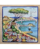 Naples view tiles