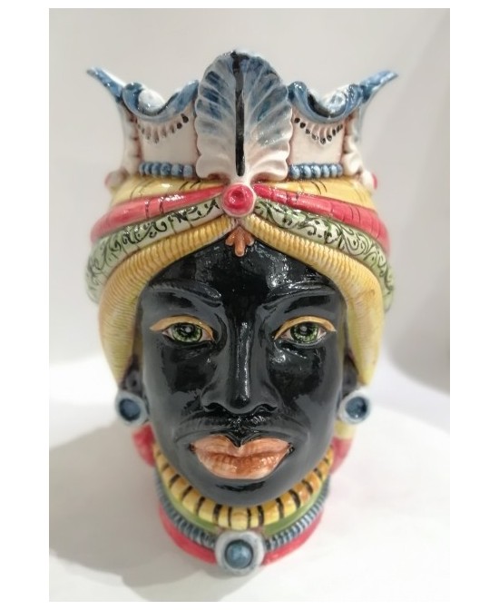 pair of heads cm. 30