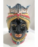 pair of heads cm. 30