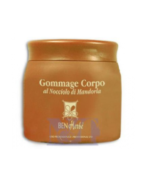 Body Scrub ai granuli di Nocciola e Mandorla 500 ml- Ben Herbe Body Essence Corpo