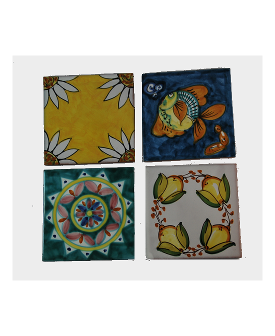 Various sizes of tiles