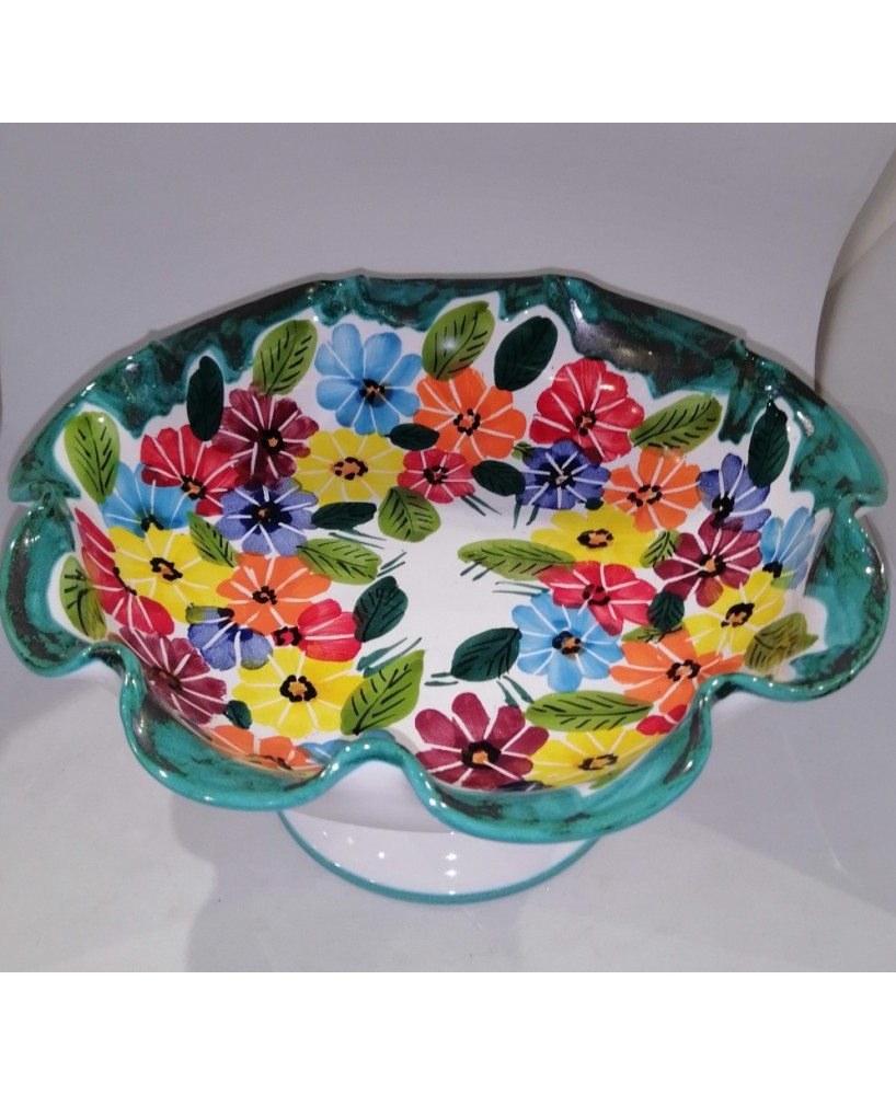 Tall fruit bowl