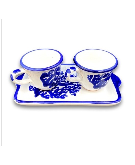 Coffee service with two cups