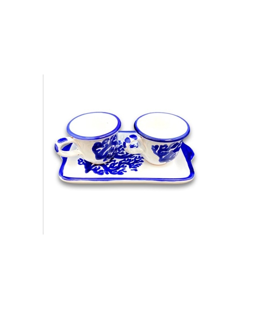 Coffee service with two cups