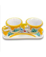 Coffee service with two cups