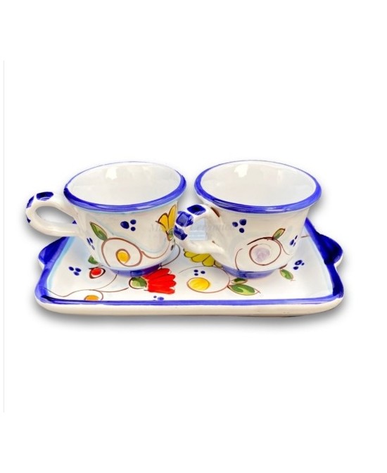 Coffee service with two cups