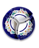 round appetizer plate