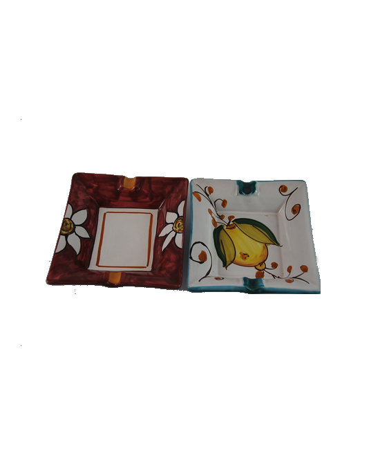 cposacenere in ceramica di vietri cm. 10