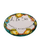 Personalized nameplate cm. 15