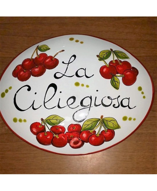 Targhetta personalizzata cm. 15