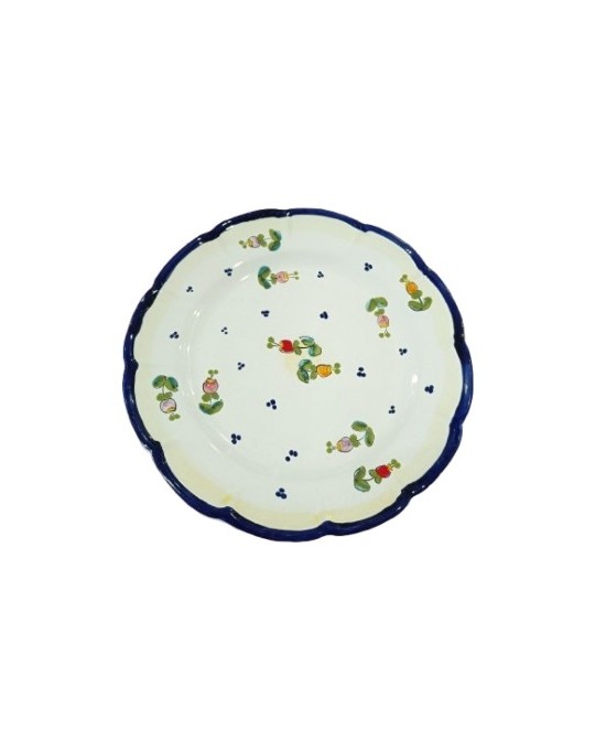 Plate flower bells design