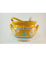 Large flared mozzarella holder