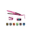 Piastra per capelli  RAINBOW - colore fucsia - Black star