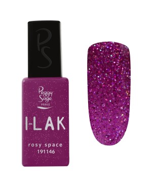 Smalto Semipermanente I-LAK Cat Eyes rosy space 11ml Peggy Sage