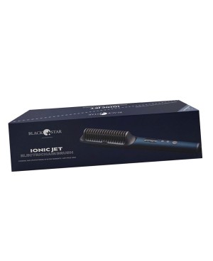 Ionic Jet Electric Hair Brush Black Star