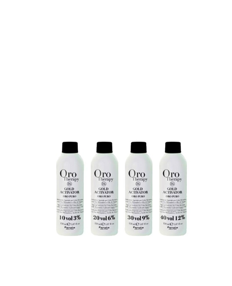 Emulsione Ossidante per Capelli all'Acqua Ossidante 150 ml - Oro Therapy-Fanola