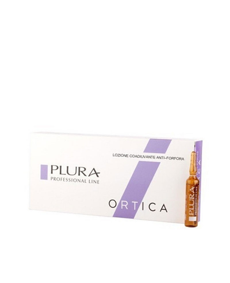 Lozione per Capelli Anti Forfora Ortica 10 fiale da 10 ml - Plura Professional