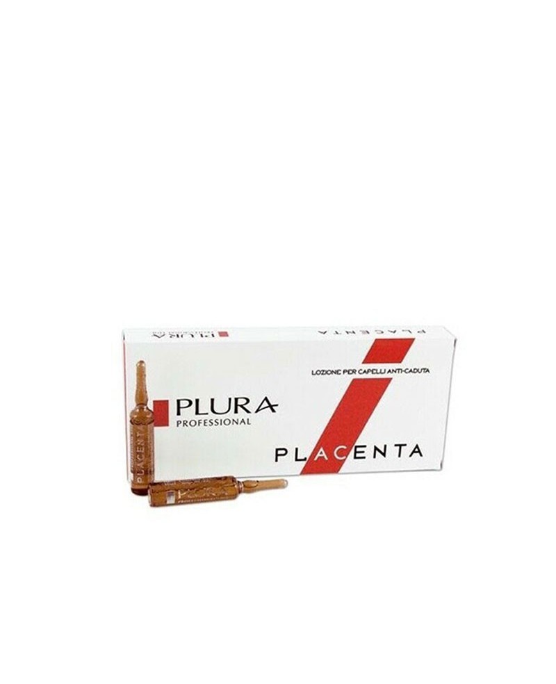 Lozione per Capelli ANticaduta Placenta 10 fiale da 10 ml - Plura Professional