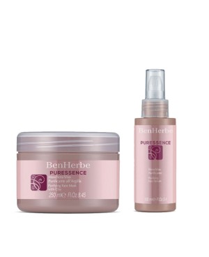 Kit purificante Ben Herbe Maschera 250ml + Siero Viso 100ml nuovo equilibrio nelle pelli grasse ed impure - Ben Herbe