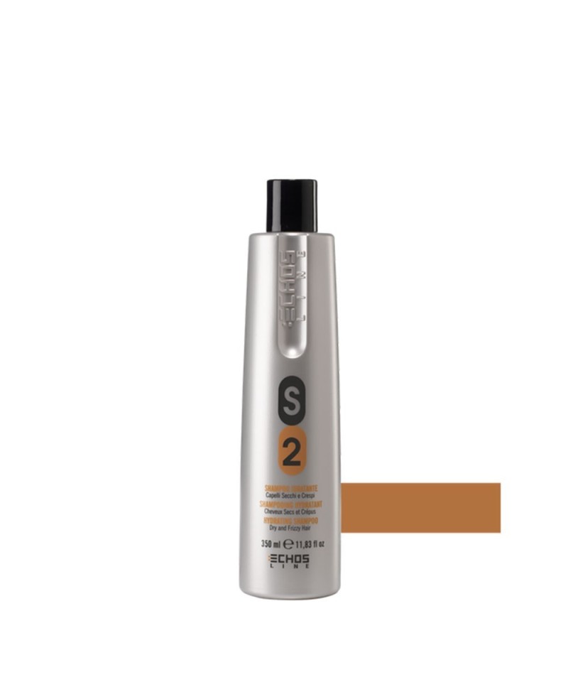 Moisturizing Shampoo for dry and frizzy hair 350 ml - Echosoline