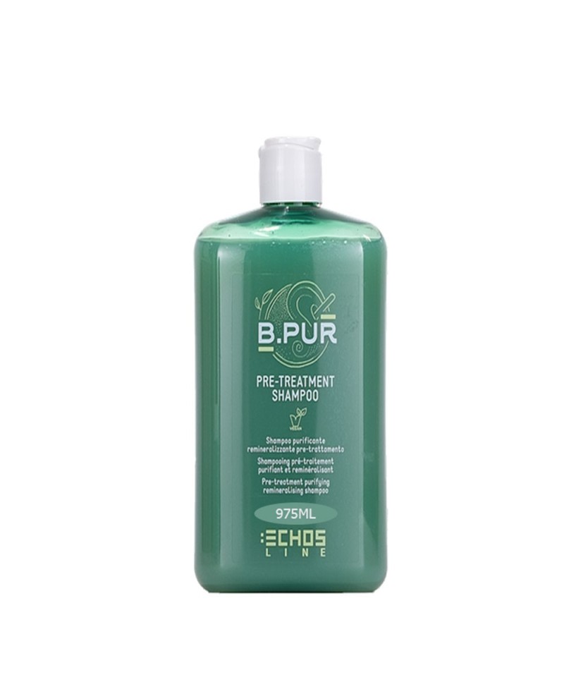 Purifying Remineralizing Pre-Treatment Straight-Curly Hair Shampoo 975ml B.Pur Echosline.