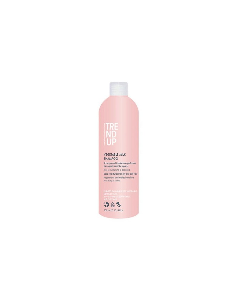 Shampoo per Capelli Secchi-Opachi Idratazione Profonda Vegetable Milk Trend UP 300ml