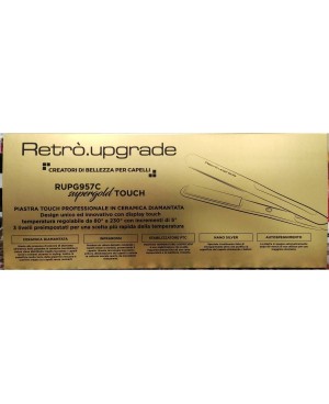 Retrò Upgrade Piastra Capelli Supergold Touch RUP-G957C