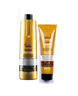 Kit Capelli Luxury - Shampoo 1000 ml + Maschera 300 ml Echosline