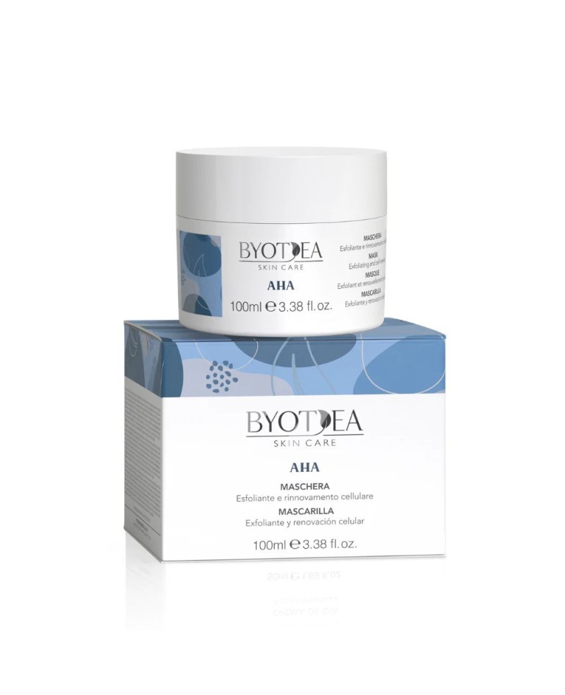 BYOTEA AHA EXFOLIATING AND RENEWING FACE MASK