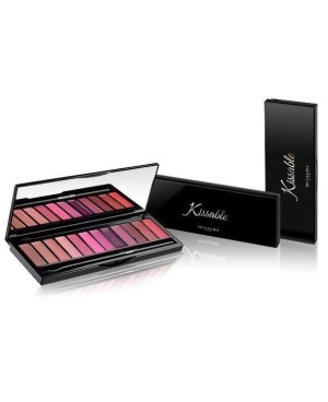 Palette Labbra 12 Rossetti Effetto Opaco Kissable - Mesauda Milano