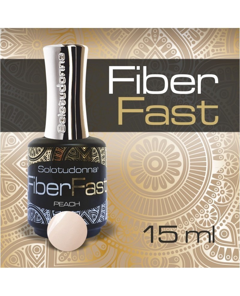 Fiber Fast Peach Gel Unghie - SoloTuDonna