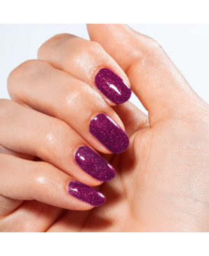 Gel Semipermanente Polish Glitter Viola MNP Mesauda 50 Nail Pro