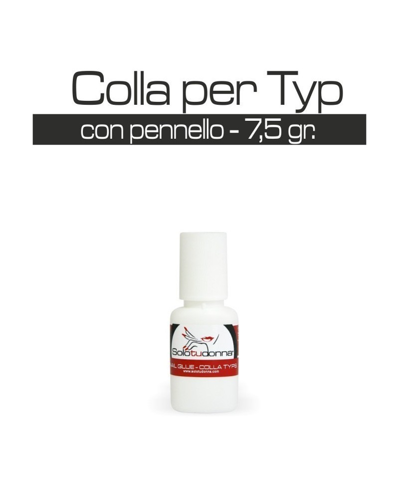 Colla per Typs con pennello - 7,5 gr - Solotudonna