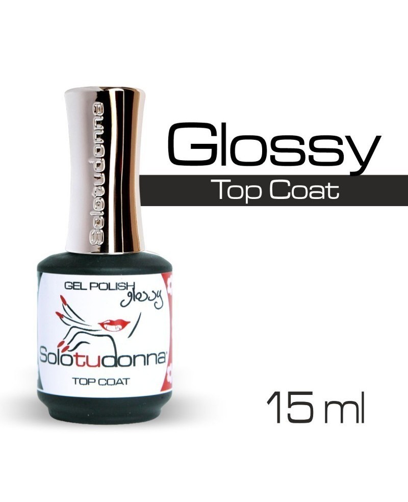 Glossy Nail Top Coat - 15 ml - Solotudonna