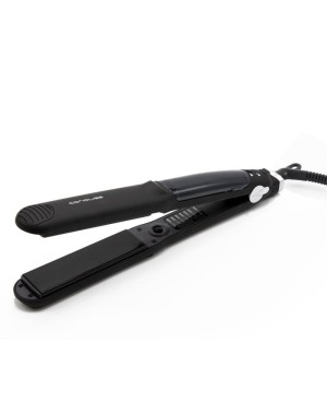 Piastra Capelli a Vapore Corioliss C-Steam- Ceramica "Black Diamond" Capelli lisci in Una Sola Passata!