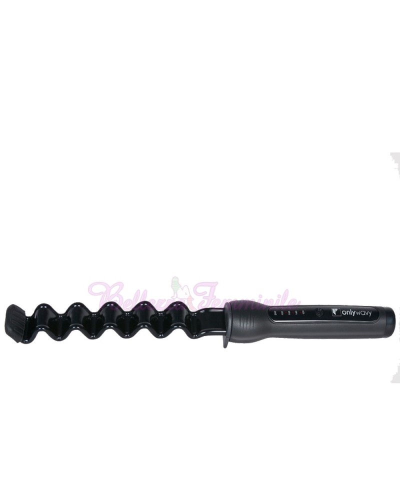 Zigzag Hair Iron. Angled curls - Only Wavy Perfect beauty