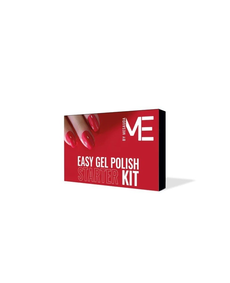 EASY GEL POLISH STARTER KIT SEMIPERMANENTE UNGHIE - RED - MNP