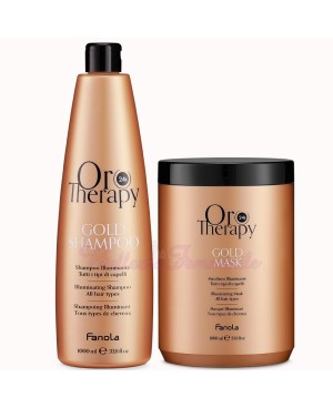 Kit  Promozionale  Shampo + Maschera capelli Oro Therapy