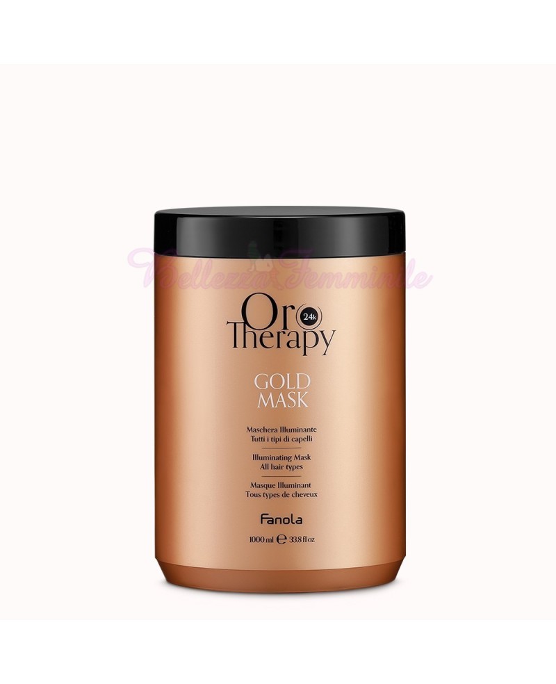 FANOLA OROTHERAPY ILLUMINATING MASK ALL HAIR TYPES 1000ML