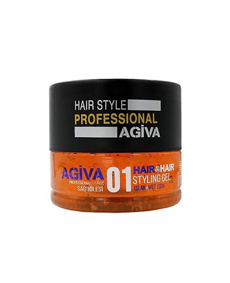 Gel capelli Agiva Perfect Hair Style 01 Wet Look 700ml