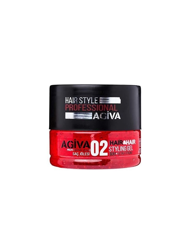 Gel capelli Ultra Forte -Hair Styling Gel 02 Ultra Strong -  700 ML - Agiva