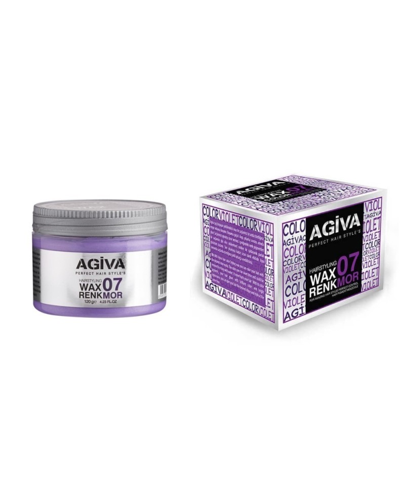 Color Wax Hair Wax 07 – Purple 120gr – Agiva