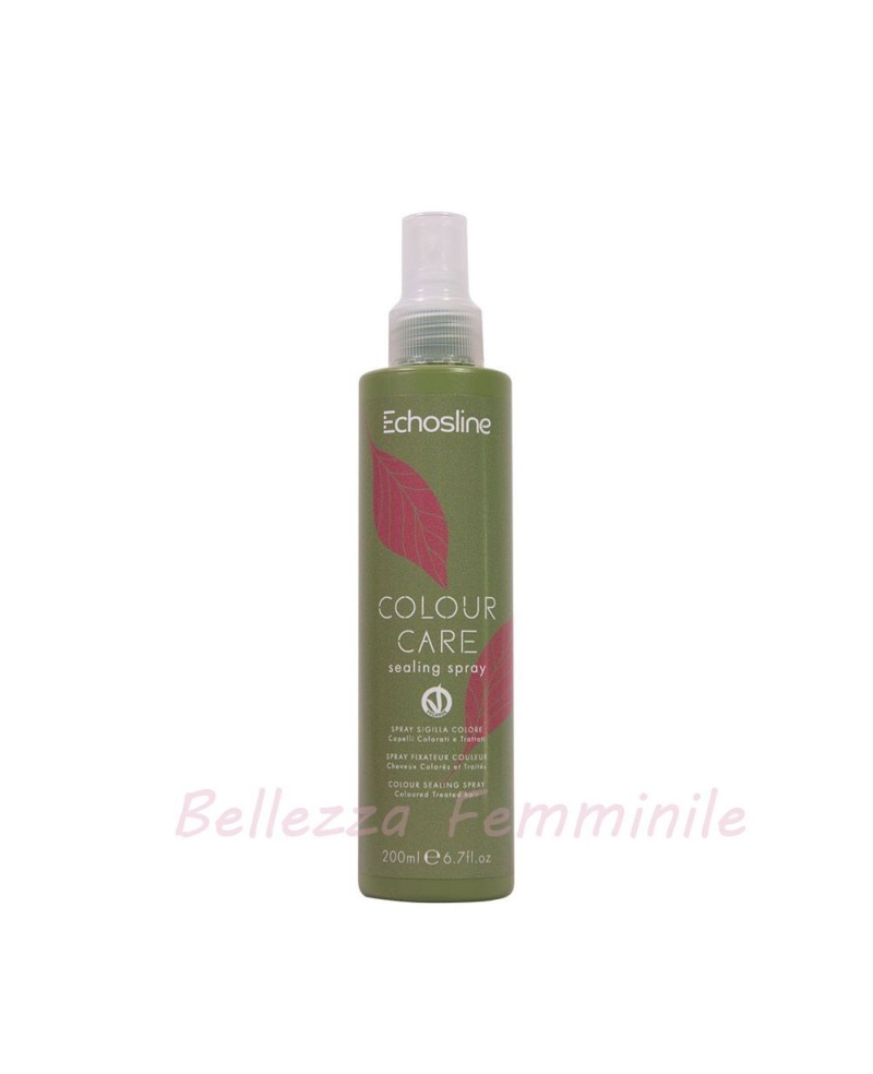 COLOUR SEALING SPRAY COLOUR CARE 200ML ECHOSLINE MAINTENANCE AND PROTECTION OF COSMETIC COLOUR.