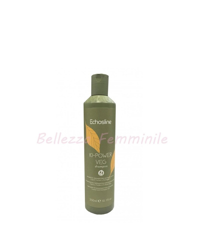 Shampoo capelli cheratinico ricostruzione molecolare Ki Power veg 300 ml