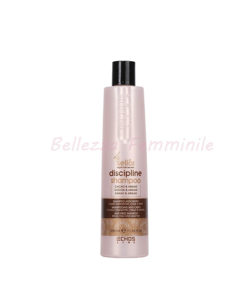 Shampoo Capelli professionale cacao e argan 350 ml - Seliar Discipline