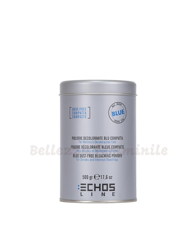 Compact Blue Bleaching Powder Without Ammonia for hair 500g - Echosline.