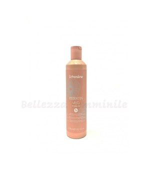 Keratin restructuring hair shampoo 300 ML - Echosline Keratin Veg