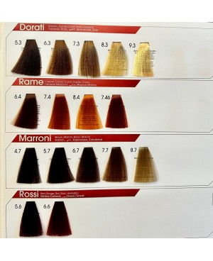 Seliar Synergy Color Hair Color Kit without Ammonia 3 Tubes of 100ml + Oxygen 20 Volumes 1000ml