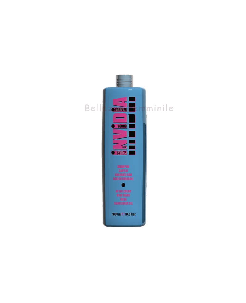 Shampoo Botox e Olio di Girasole Capelli Colorati 1000ml INVIDIA - Raywell