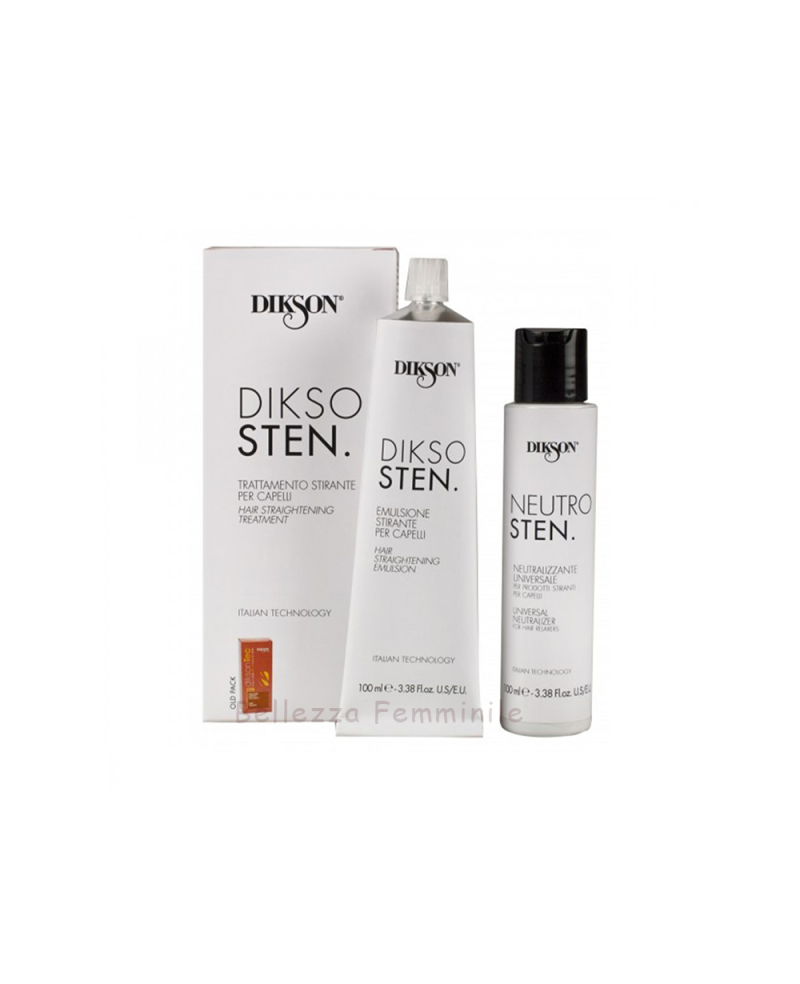 Kit Stirante Capelli in Crema (Stirante + Neutralizzante) - Dikson